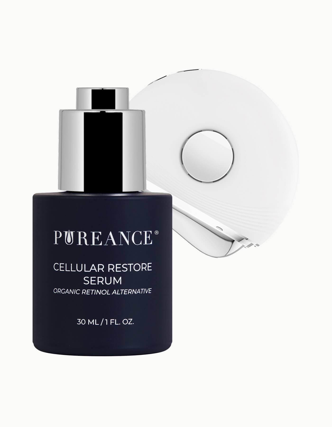 Pureance Cellular Restore Serum and Hot & Cold Beauty Instrument bundle