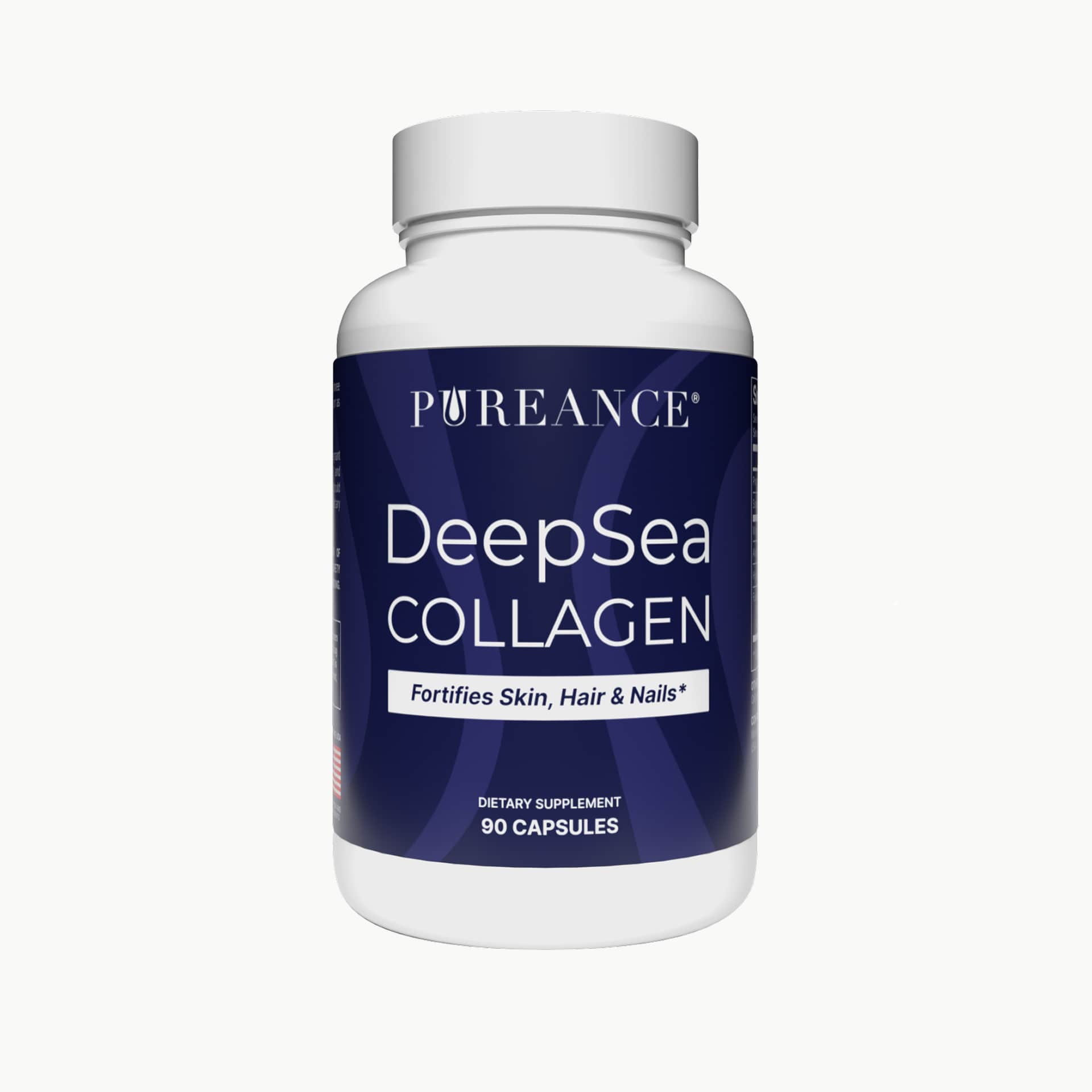 Pureance DeepSea Collagen - marine collagen supplement bottle