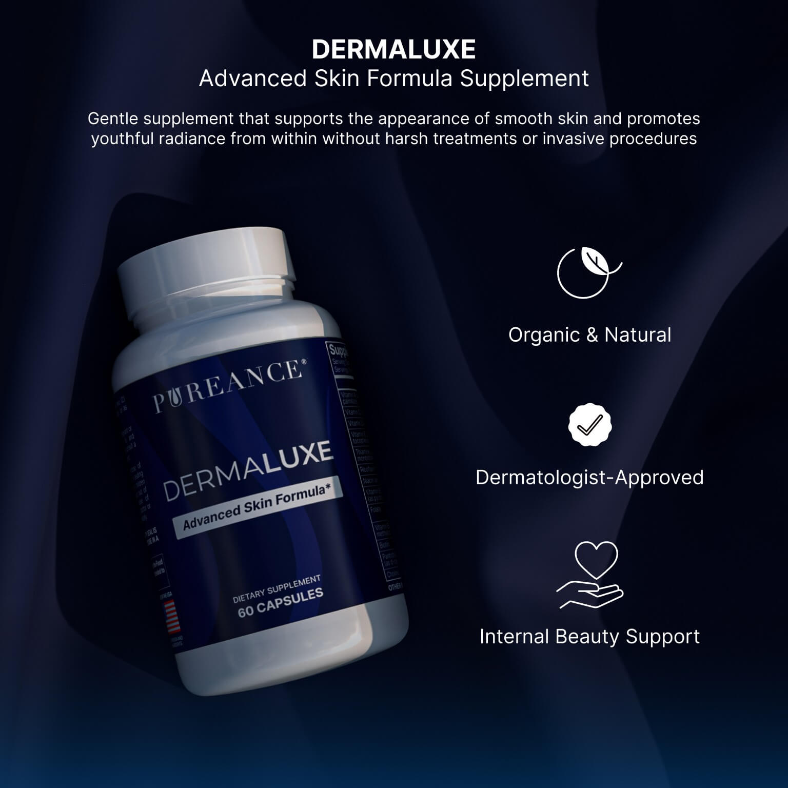 Pureance Dermaluxe for smooth, radiant-looking skin