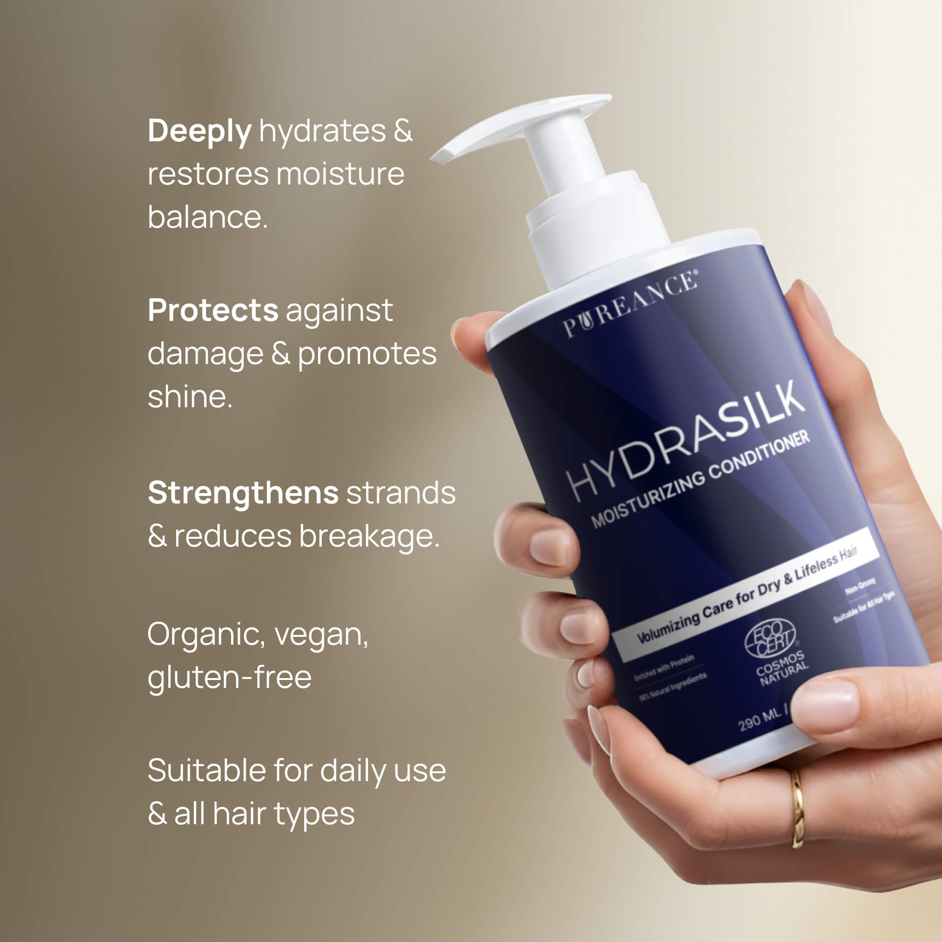 HydraSilk Conditioner’s key benefits