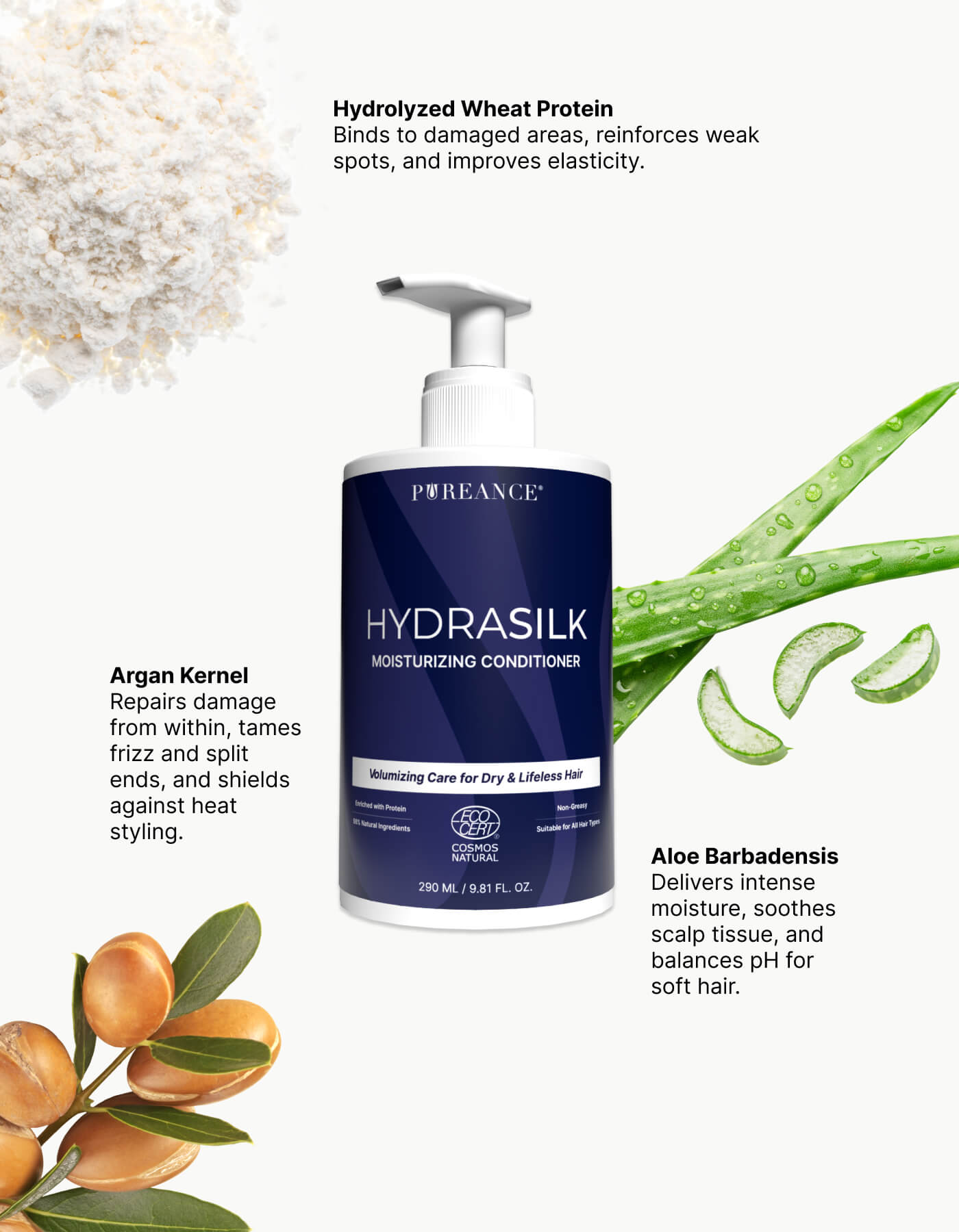 Key ingredients in Hydralift Moisturizing Conditioner