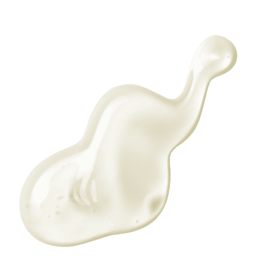 A smooth, creamy white texture