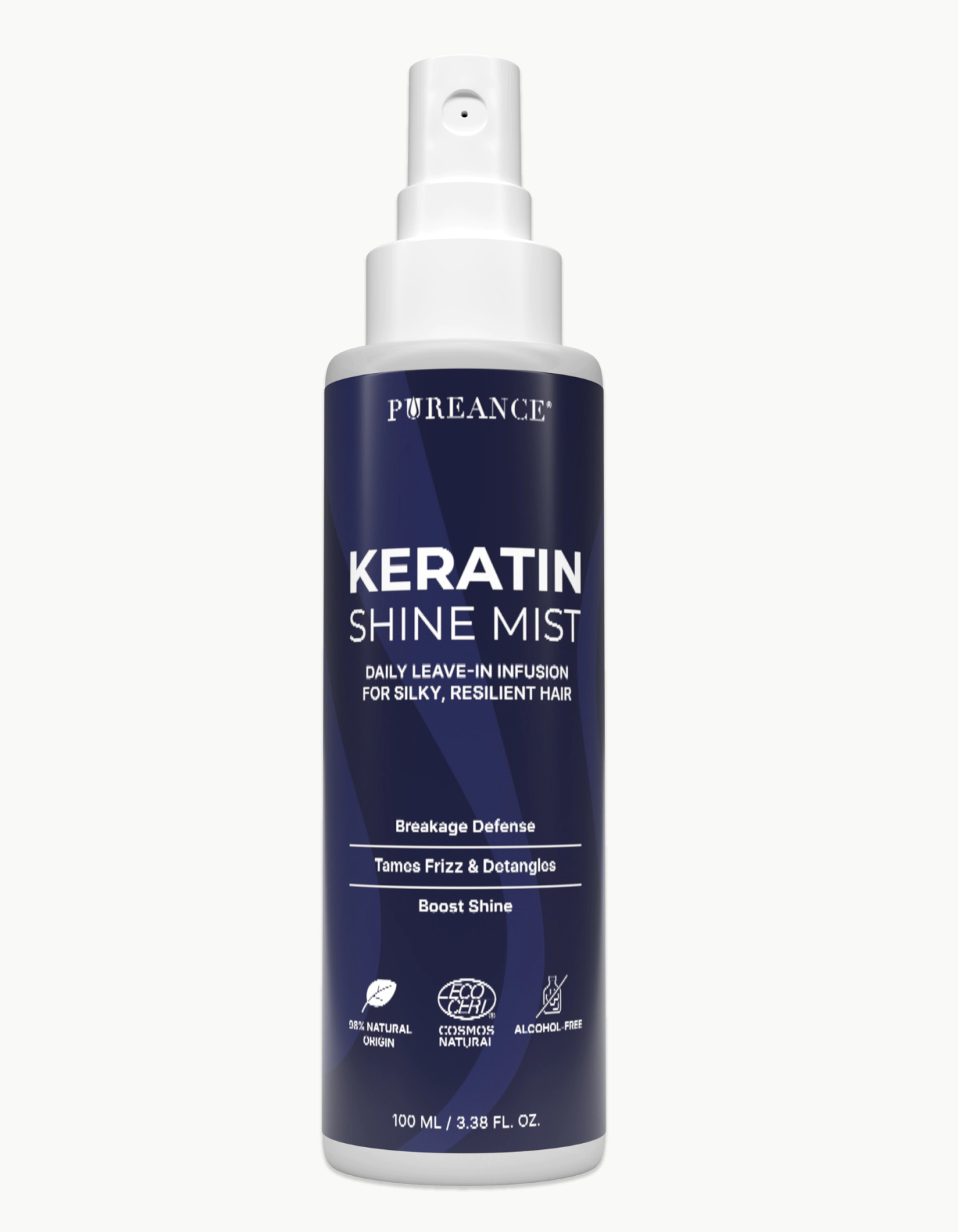 Pureance Keratin Shine Mist keratin spray bottle
