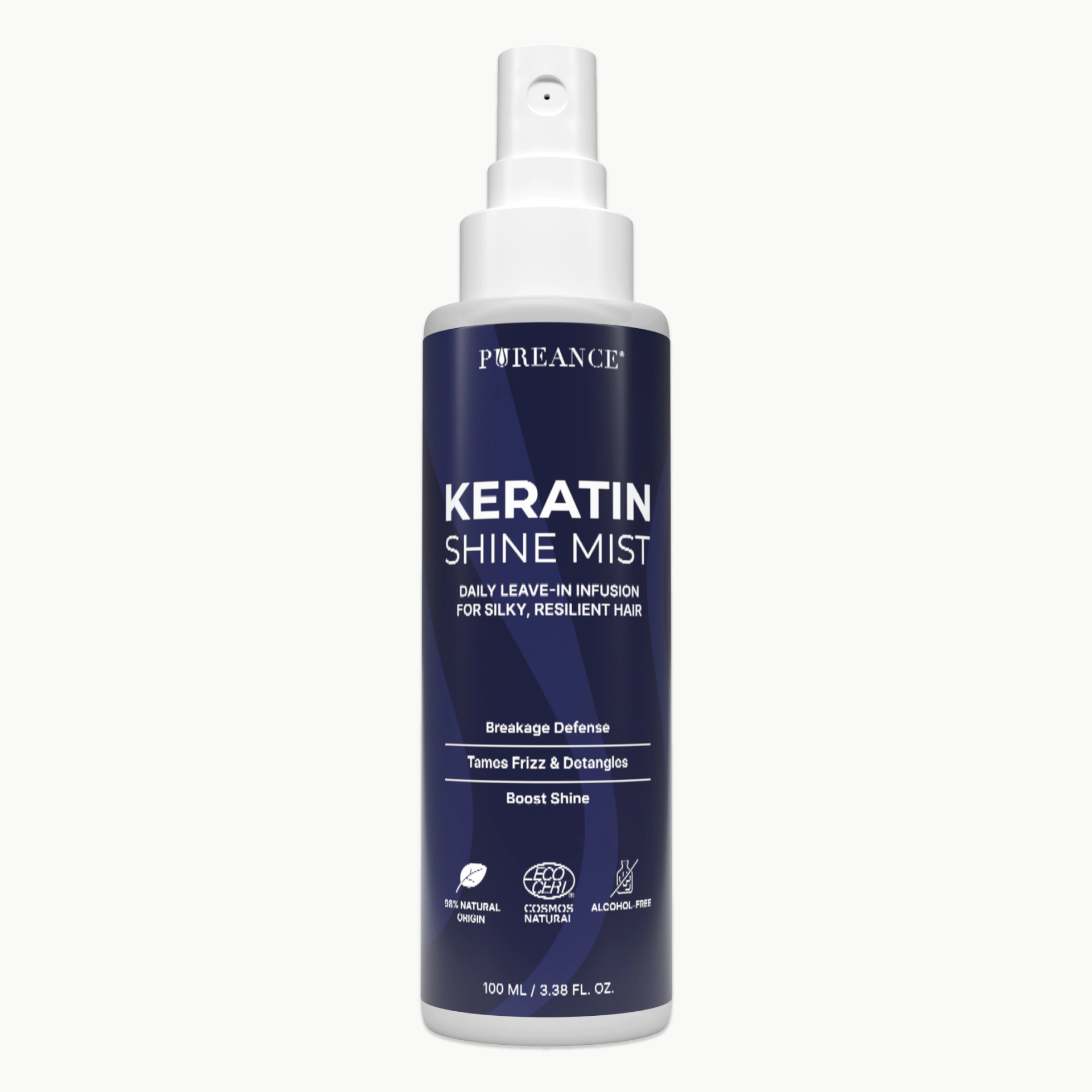 Pureance Keratin Shine Mist keratin spray bottle