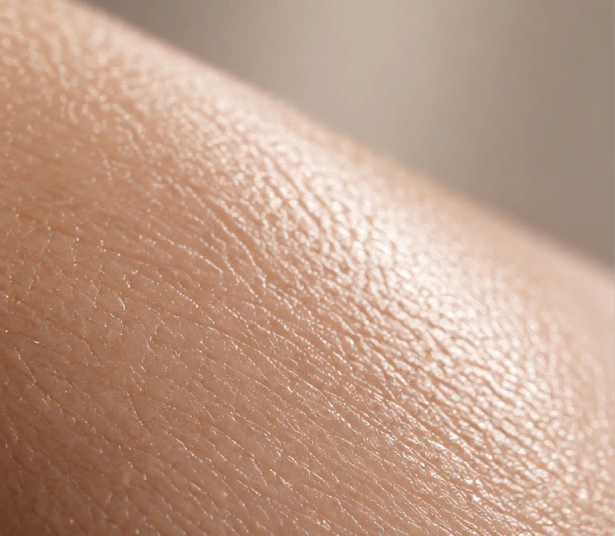 Firmer skin texture after using Pureance peptide cream