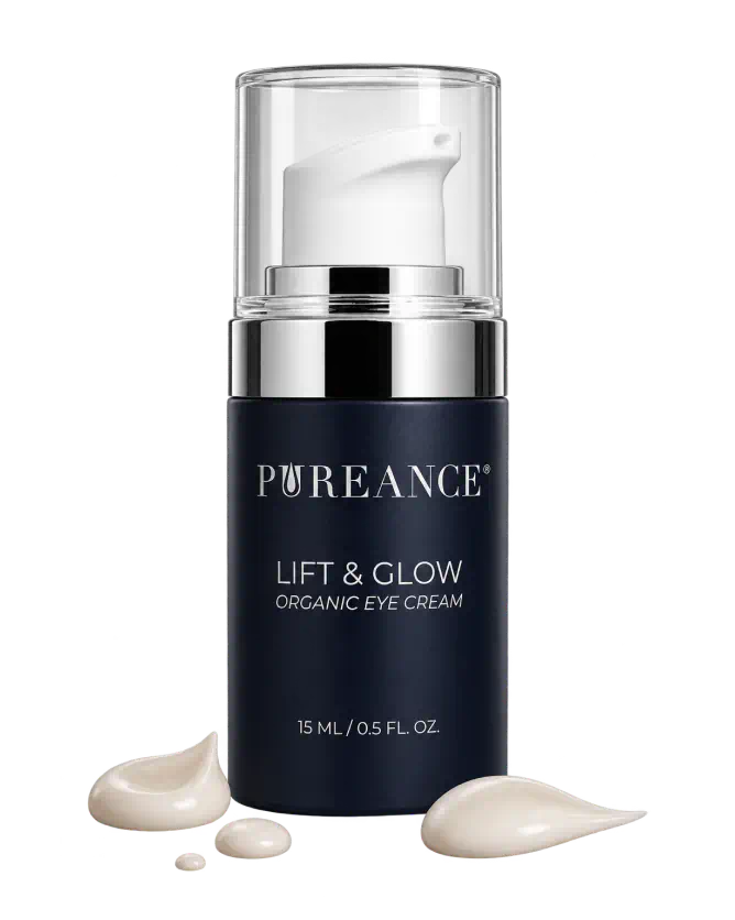 Pureance Lift & Glow organic eye cream