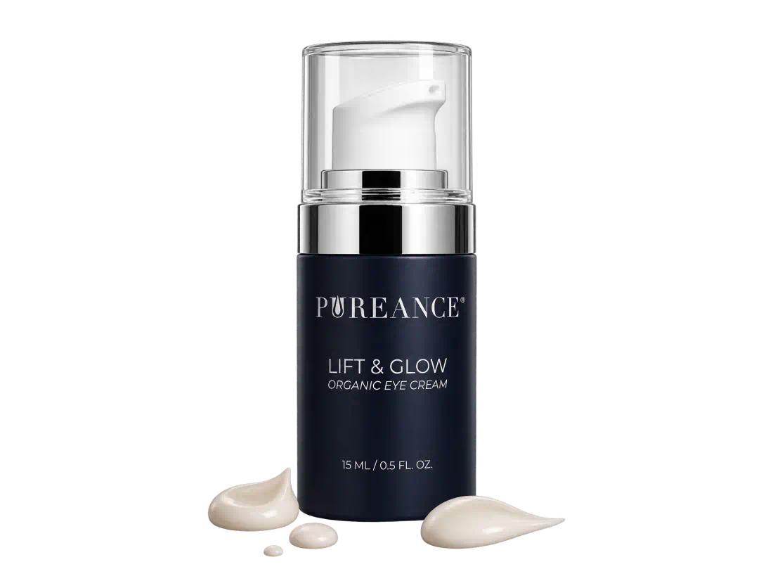 Pureance Lift & Glow organic eye cream